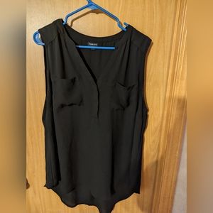 Torrid Black Sleeveless 1X